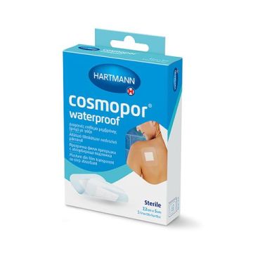Hartmann Cosmоpor Водоустойчив пластир 7,2 см х 5 см х5 бр