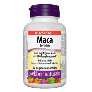 Webber Naturals Мака за мъже x60 капсули