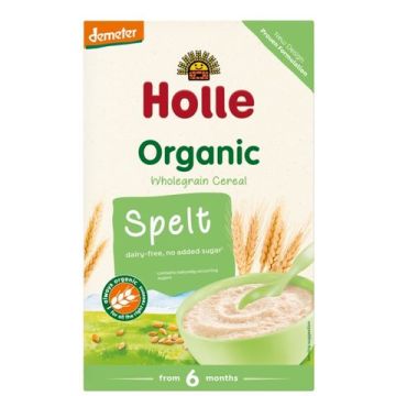 Holle Био бебешка безмлечна каша със спелта 6М+ 250 гр