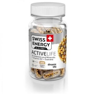 Swiss Energy Activelife Витамини и минерали за активен живот х30 капсули