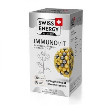 Swiss Energy Immunovit Витамини за висок имунитет х30 капсули