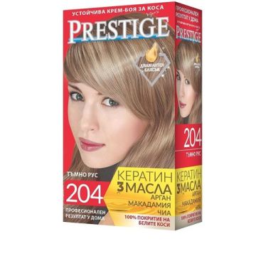 Престиж Крем боя за коса 204 Тъмно Рус 
