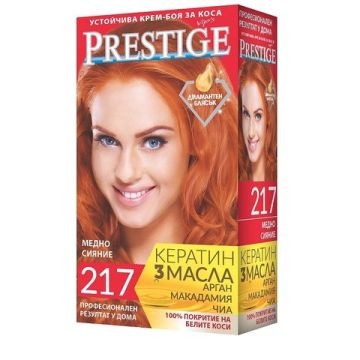Престиж Крем боя за коса 217 Медено сияние