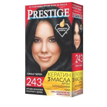 Престиж Крем боя за коса 243 Синьо Черен