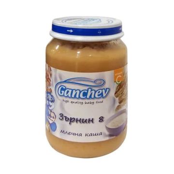 Ganchev Млечна каша Зърнин 8 6М+ 190 гр