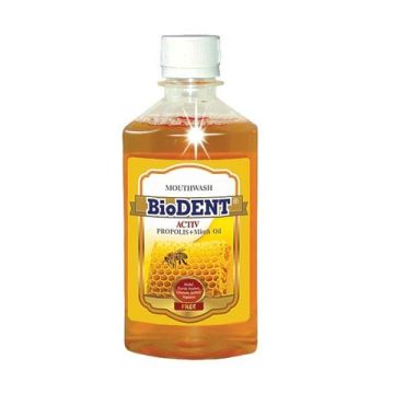 BioDent Activ Антибактериална вода за уста с прополис 300 мл