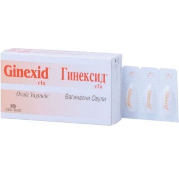 Гинексид Вагинални овули х10 бр Naturpharma