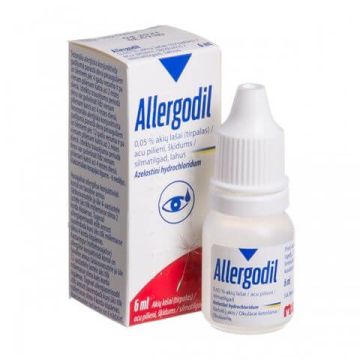 Алергодил капки за очи 0.05% х 6 мл Meda Pharma 