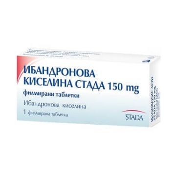Ибандронова киселина 150 мг х 1 таблетка Stada