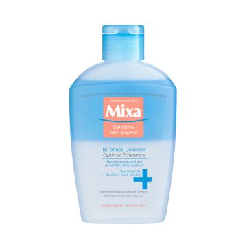 Mixa Optimal Tolerance Двуфазен почистващ лосион за лице 125 мл