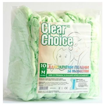Clear Choice Дневни пелени за възрастни M 10 бр