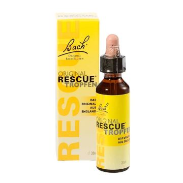 Bach Rescuе Original Tropfen Капки за напрегнати ситуации 20 мл Nelsons
