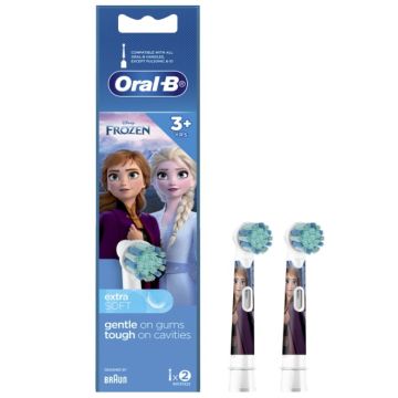 Oral-B Disney Frozen II Extra Soft  накрайници за детска електрическа четка за зъби 2 бр