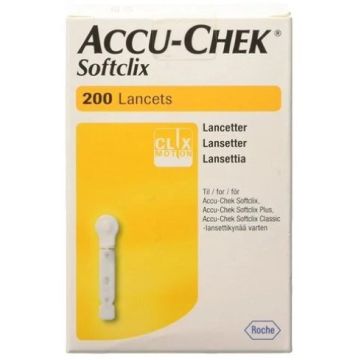 Accu-Chek Softclix Lancets Игли за убождащо устройство 200 бр Roche Diagnostics
