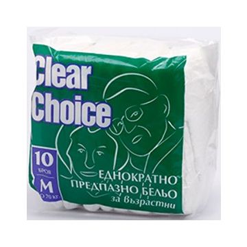 Clear Choice Нощни гащи за възрастни M-Супер 10 бр