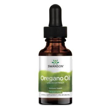 Swanson Oil of Oregano Liquid Extract Течен екстракт от масло от риган 29,6 мл