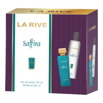 La Rive Saffira Парфюмна вода 90 мл + Дезодорант за жени 150 мл Комплект