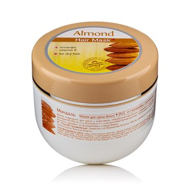 Роза Импекс Almond Маска за суха коса с минерали и Витамин F 500 мл