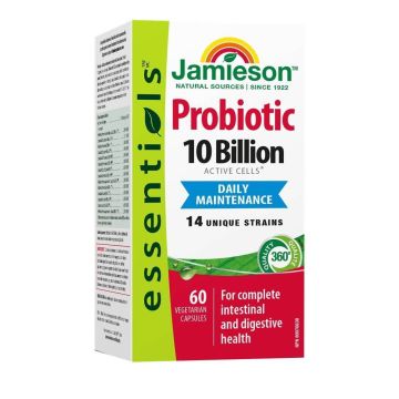Jamieson Probiotic 10 Billion Пробиотик 10 х 60 капсули