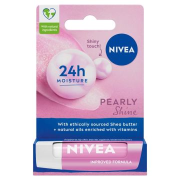 Nivea Балсам за устни с перлен блясък  4.8 г