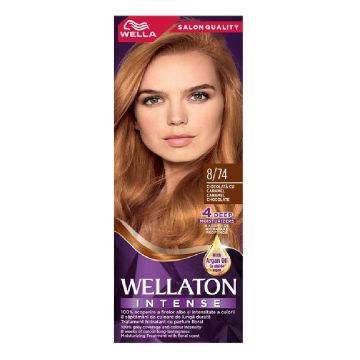 Wella WELLATON Боя за коса 8/74 Карамелен шоколад