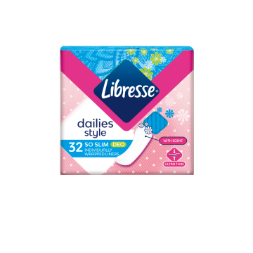 Libresse So Slim Deo Ежедневни дамски превръзки x 32 бр.