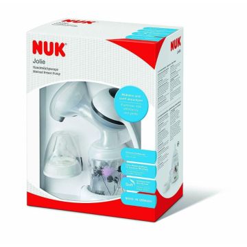 Nuk Jolie Manual Breast Pump With Soft Silicone Помпа за кърма