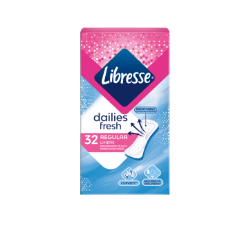 Libresse Regular Ежедневни дамски превръзки x 32 бр.