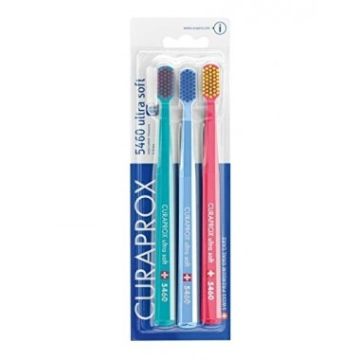 Curaprox CS 5460 Ultra Soft Четка за зъби х3 бр