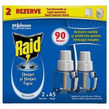 Raid Пълнител за електрически изпарител 27 мл х 2бр