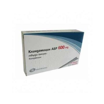 Клиндамицин ABR 600 мг х 12 капсули Antibiotic
