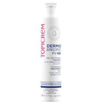 Topicrem PV-DS Dermo Specific Cleansing Treatment Gel Гел за коса и тяло при микозни и гъбични инфекции 200 мл