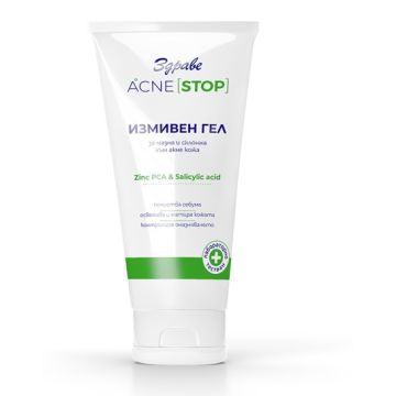 Здраве Acne Stop Измивен гел за лице 150 мл 