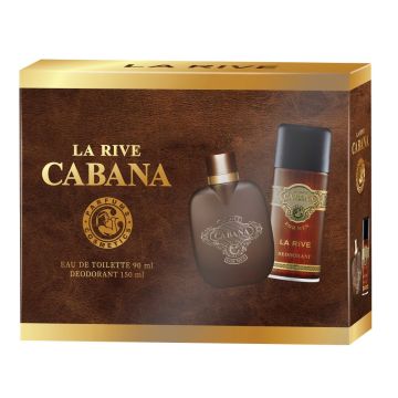 La Rive Cabana Тоалетна вода 90 мл + Дезодорант за мъже 150 мл Комплект