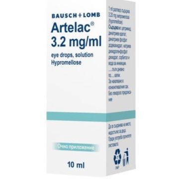 Artelac Капки за очи 3,2мг/ мл 10 мл Bausch+Lomb