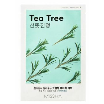 Missha Air Fit Успокояваща шийт маска за лице с екстракт от чаено дърво 1 бр