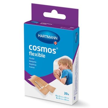 Hartmann Cosmos Flexible Дишащ пластир 2 размера 20 бр