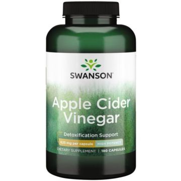 Swanson Apple Cider Vinegar Ябълков оцет с висока ефективност х 180 капсули