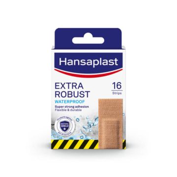 Hansaplast Еxtra Robust Екстра издържливи водоустойчиви пластири х 16 броя
