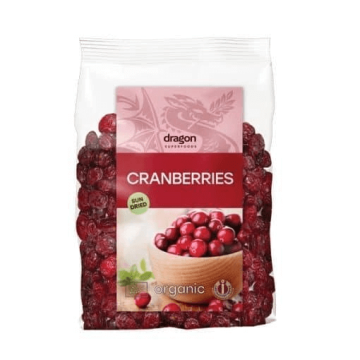 Био Червени Боровинки, подсладени 100 г Dragon Superfoods