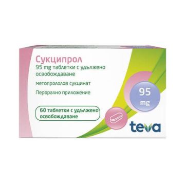 Сукципрол 95 мг х 60 таблетки Teva