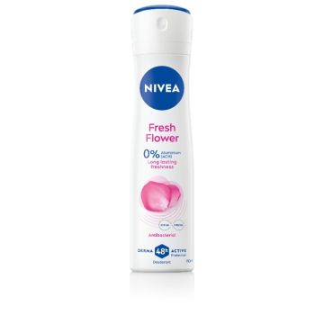 Nivea Fresh Flower Дезодорант спрей против изпотяване за жени 150 мл