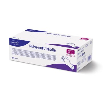 Hartmann Peha-soft Еднократни ръкавици от нитрил без талк и латекс XL размер x 90 бр