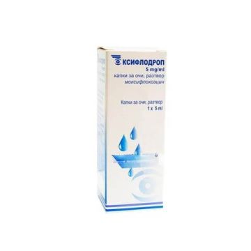 Ксифлодроп капки за очи 5 мг/мл х 5 мл PharmaSwiss