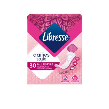 Libresse Multisyle Ежедневни дамски превръзки x 30 бр.