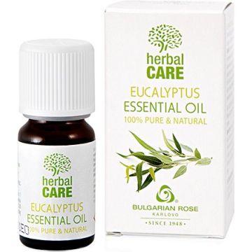 Herbal Care Етерично масло от евкалипт ароматерапия 10 мл Българска роза