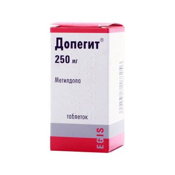 Допегит 250 мг х 30 таблетки Egis
