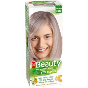 MM Beauty Phyto Colour Трайна фито боя за коса, М02 Платина