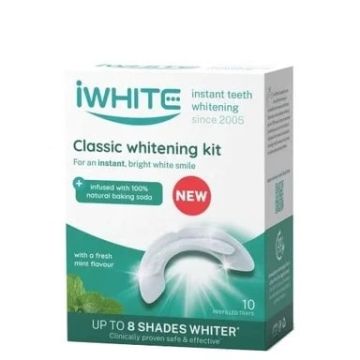 iWHITE Instant Гел-шини за незабавно избелване на зъбите 10 бр Комплект