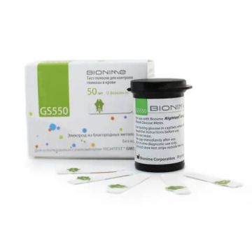 GS550 Тест ленти за глюкомер х 50 бр Bionime
